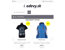 Tablet Screenshot of i-odevy.sk